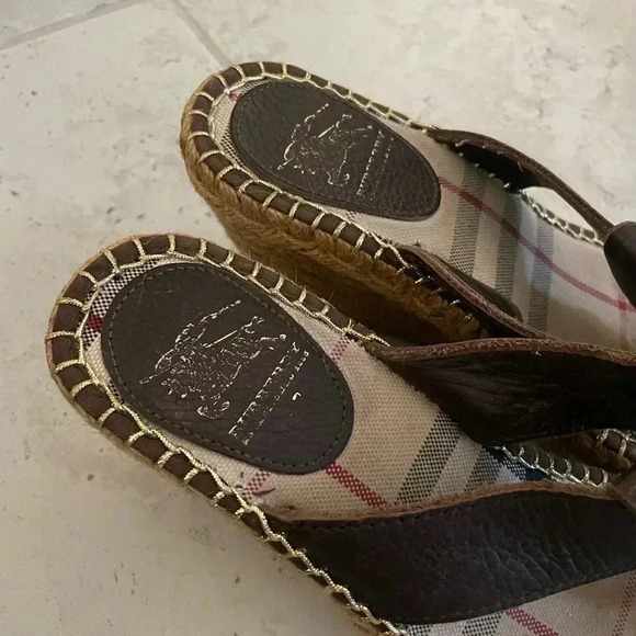 BURBERRY wedges size 38 - Picture 4 of 7